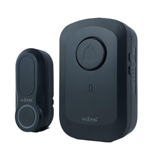 Clopal Wireless Doorbell with 38 Ringtones – Available in Black & White