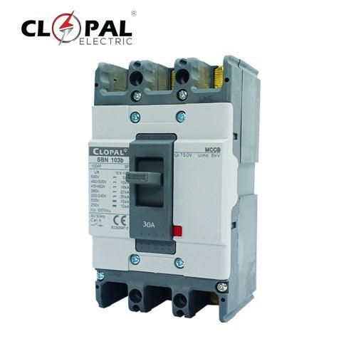 Clopal Heavy Duty 30Amp Three Pole Moulded Case Circuit Breaker