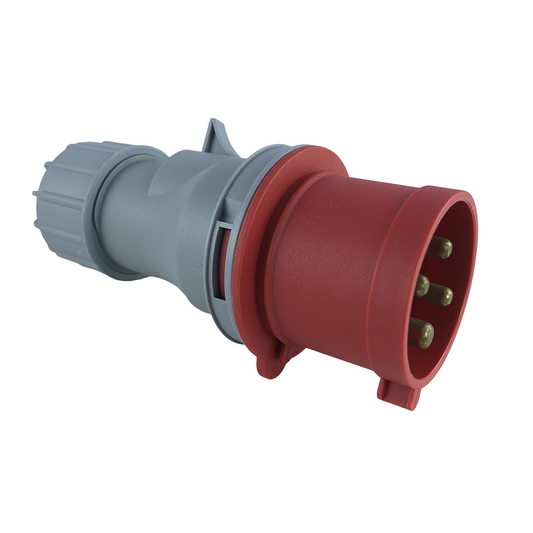 Clopal 32A 4-Pin Industrial Plug – 220-240V | Heavy Duty Connector