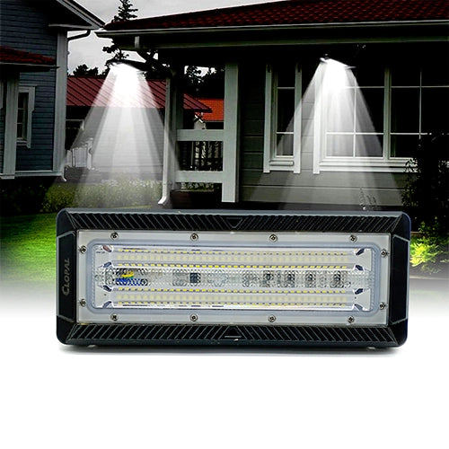 Clopal 50W Smart Bright Waterproof LED Floodlight 220V - Warm & White