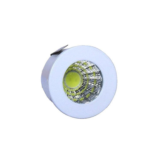 Clopal COB 1 watt Led SMD Round Spot Light 220V - Color - Natural