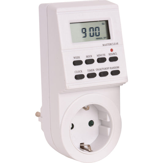 Heavy Duty 16A 3600W 220V Digital Time Switch Weekly Programmable Electronic Timer