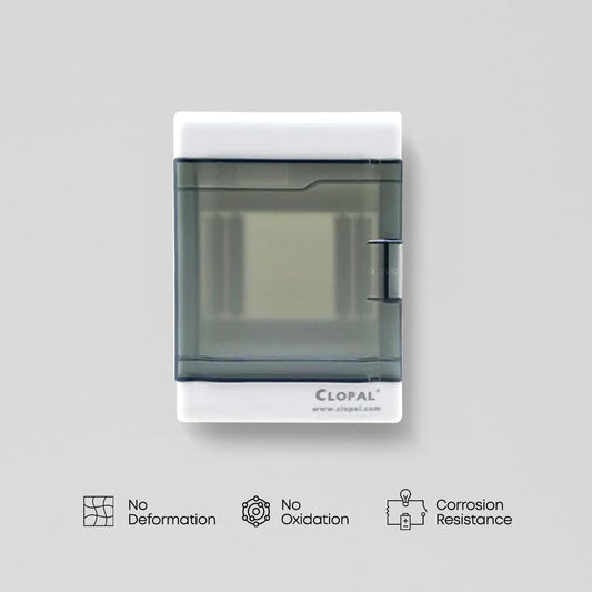 Electrical Distribution Box | Home Lighting Box | 4 Ways | Surface Mounted | Indoor Use