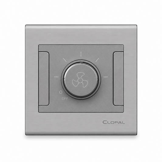 Clopal Elegant Grey Series Big Fan Dimmer Superior Quality