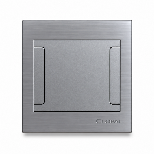 Clopal Elegant Grey Series Blank Plate Small Superior Quality