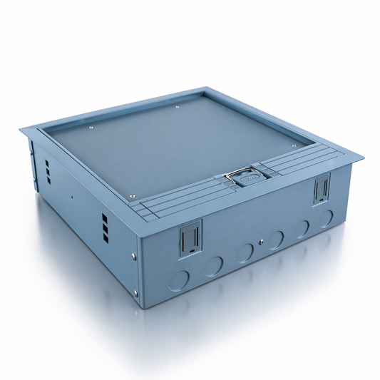 Clopal Floor Box with Metal Base High Standard Inside 4 Holes