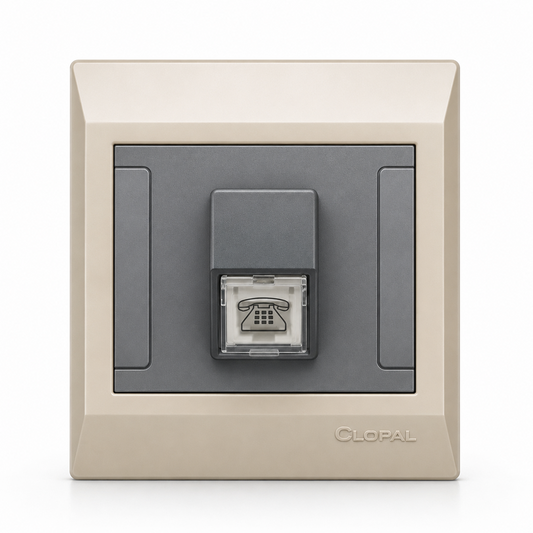 Clopal Golden Metalic Series 1-Telephone Superior Quality