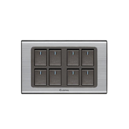 Clopal Inspire Series 8-Gang Switch Superior Quality
