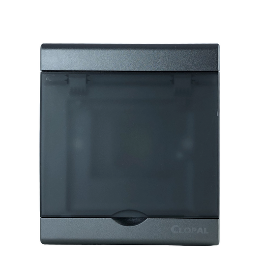 Clopal Distribution Box | 2 to 4 Ways | Surface Mounted | Circuit Breaker Box | Solar PV Compatible | Indoor Use