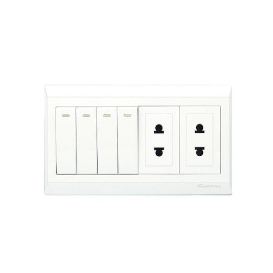 Clopal Pure White Series 4 + 2 Superior Quality