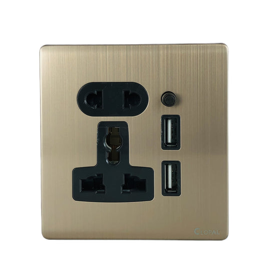 Clopal Thunder Series USB with Universal Socket Superior Quality