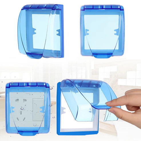 Clopal F01 Universal Wall Socket Plate Panel Light Switch Box Cover Protector