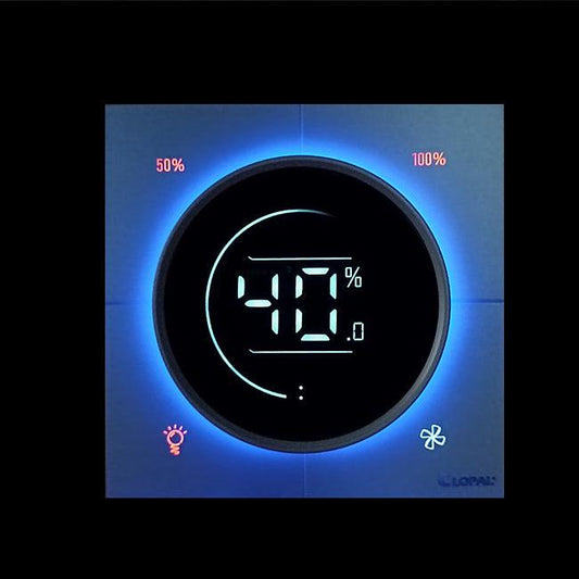 Clopal Pearl Fan Dimmer Smart Touch WIFI Switches, Fan Dimmers with Mobile Control, Voice Control Compatible with ALEXA, Google Assistant and IFTTT