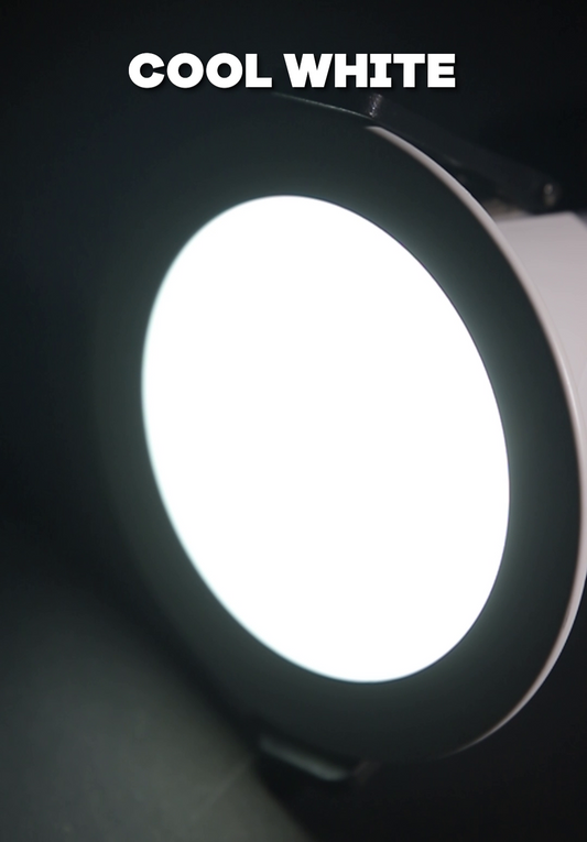 Clopal Led Light 7 Watts SMD Downlight Round Light V-220 - White & Natural