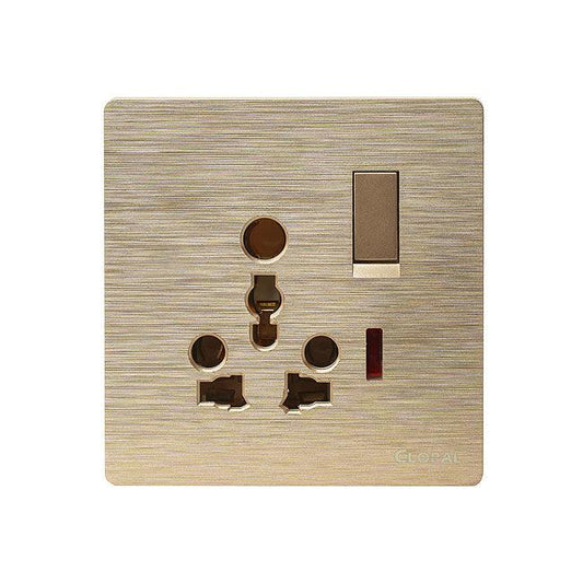 Clopal ARC Series Power Plug Socket With LED Superior Quality