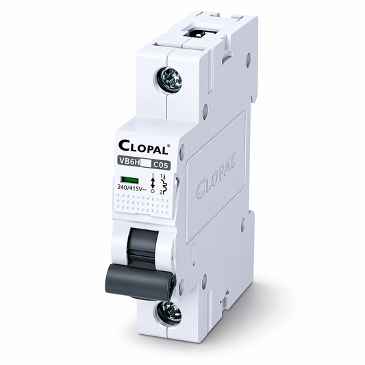 Clopal 0.5A Miniature Circuit Breaker – Single Pole Safety MCB