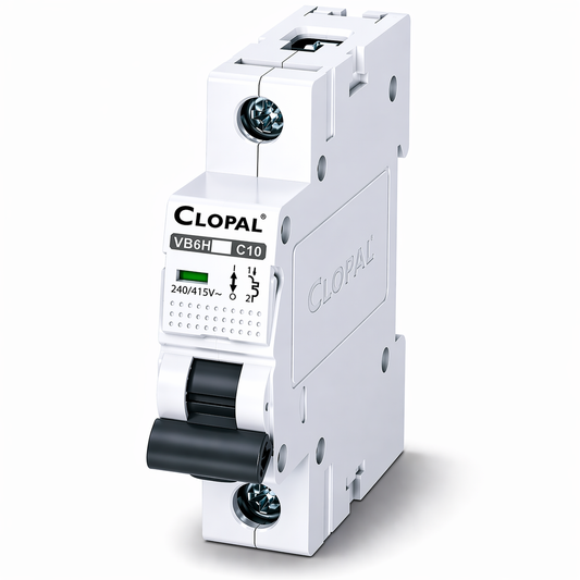 Clopal 10 Amp Safety Circuit Breaker Single Pole