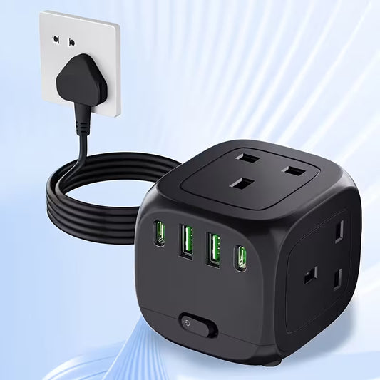 Clopal cube extension 2500W with USB-C and USB-A ports