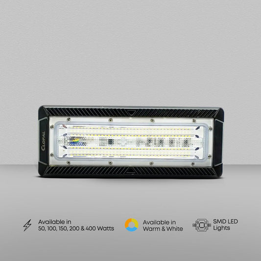 Clopal 50W Smart Bright Waterproof LED Floodlight  220V - Warm & White