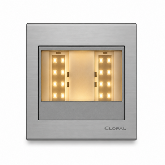 Clopal Elegant Grey Series Night Lamp Superior Quality