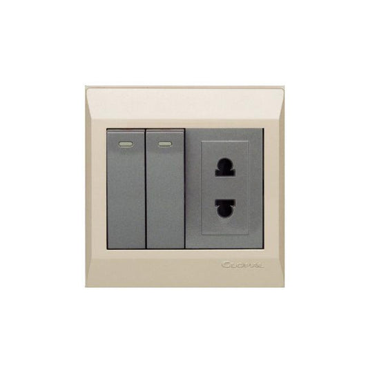 Clopal Golden Metalic Series 2 + 1 Superior Quality