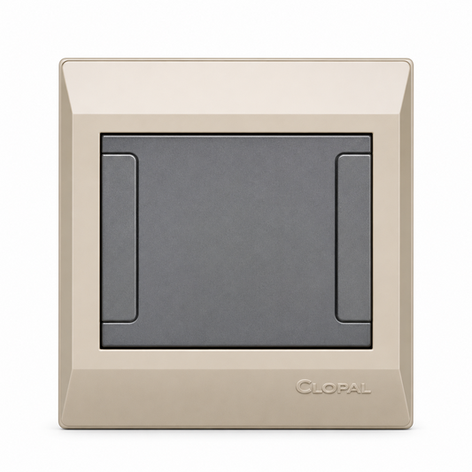 Clopal Golden Metalic Series Blank Plate Small Superior Quality
