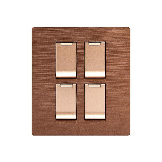 Clopal Pro7 Series 4-Gang Switch Superior Quality