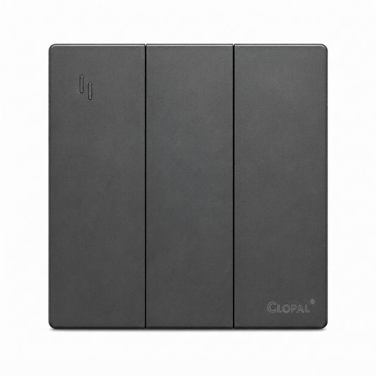 Clopal Space Series 3-Gang Switch Superior Quality