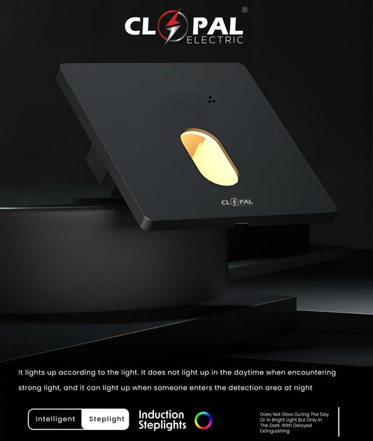 Clopal EGG Grey LED Stair Light Step Light Indoor / Outdoor Stair Step Light 220V