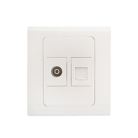 Clopal Typer White Series TV+Telephone Superior Quality