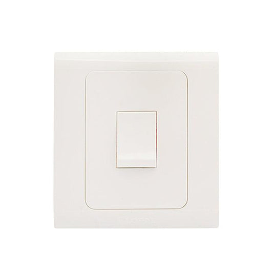 Clopal Typer White Series 1 Gang Two-Way Superior Quality